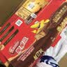 雀巢（Nestle）脆脆鲨进口可可粉夹心无涂层裸威化饼干混合装56条4盒装504g零食 实拍图