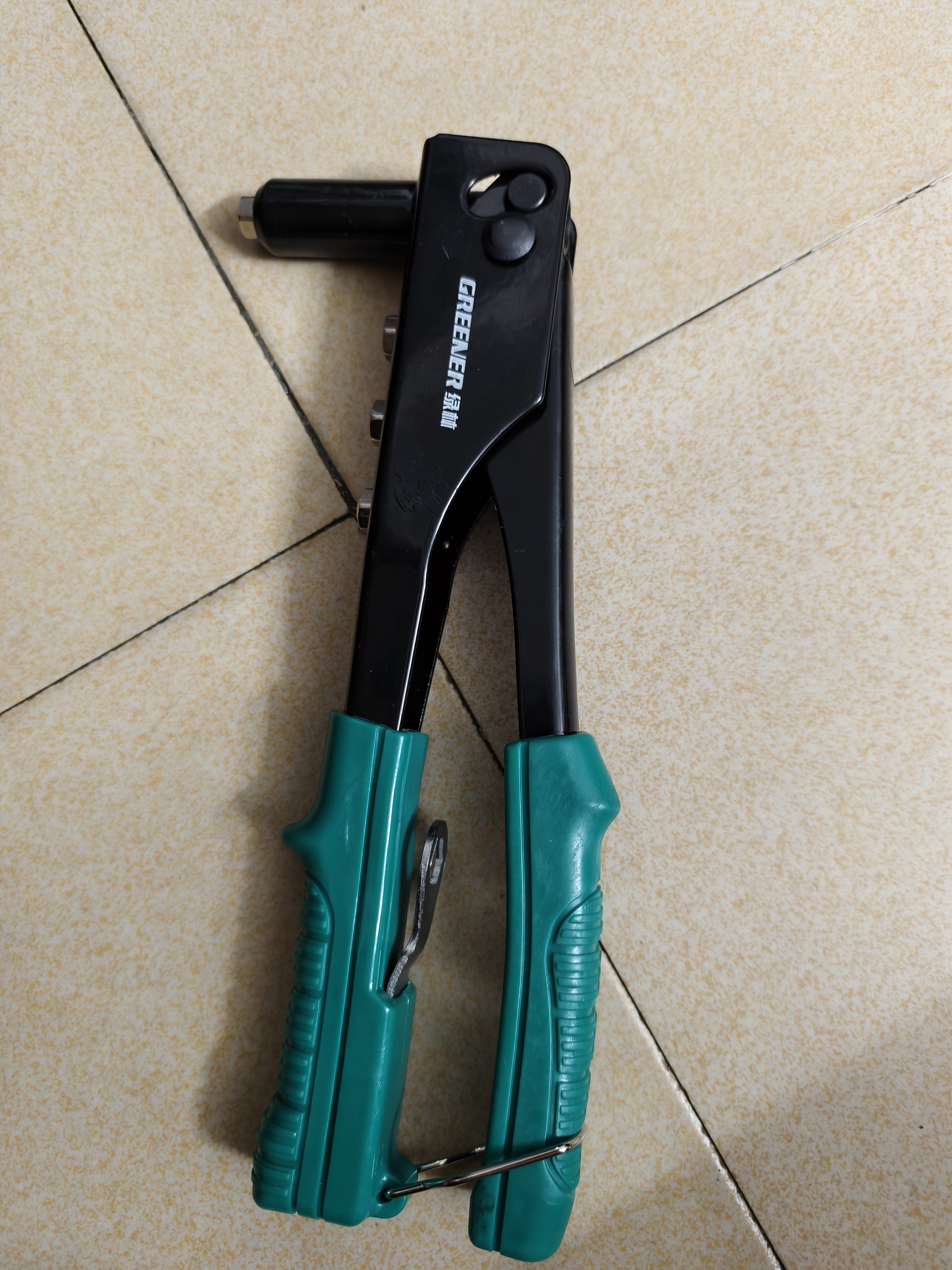 绿林（GREENER）拉钉铆钉枪9.5英寸铆钉工具钳拉铆器铆钉神器家用手动螺母拉帽 实拍图