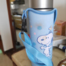 史努比（SNOOPY）保温杯直饮水杯通用套防摔套水杯袋防烫480-500ml 手提背带两用 实拍图