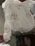 童泰（TONGTAI）婴儿短袖连体衣夏季纯棉男女宝宝衣服新生儿哈衣爬服网眼粉色66cm 实拍图