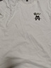 名创优品（MINISO）短袖t恤男士夏季新款重磅纯棉上衣服休闲宽松半袖体恤 白 XL 实拍图