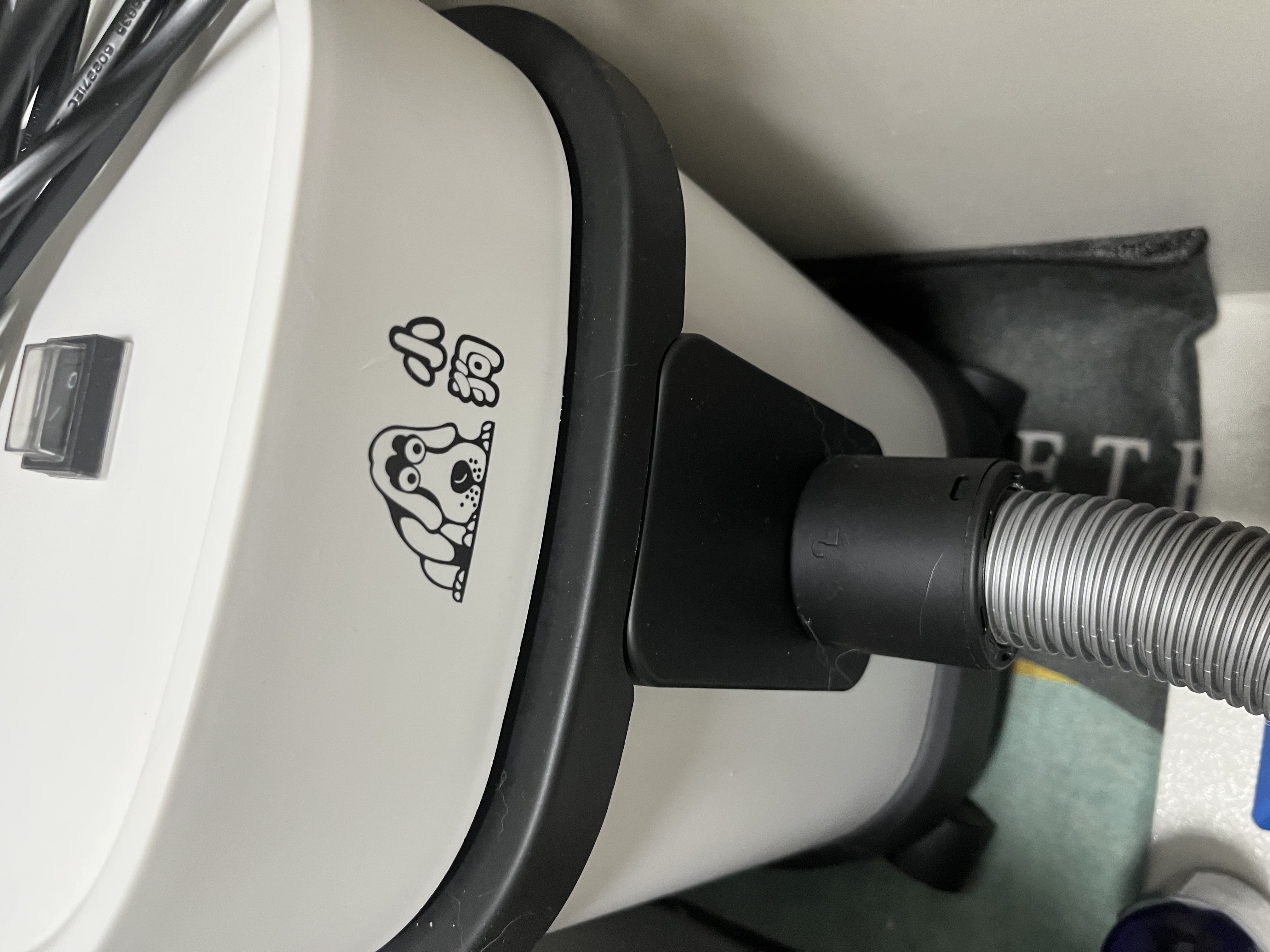 小狗吸尘器家用吸拖一体 1800W大功率大吸力干湿吹三用工业吸尘器 装修开荒保洁宠物毛发除尘机T006 实拍图