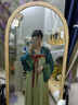 重回汉唐春辰锦原创唐制复原齐胸衫裙襦裙套装披帛汉服女装 上蓝下绿齐胸套装/现货 XS 150 实拍图