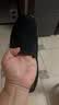 IQGD传统布鞋男老北京布鞋休闲低帮千层底一脚蹬老人鞋052 黑色 40码 实拍图