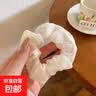 高级感小清新大肠发圈可爱甜美发绳扎头发发饰糖果色女孩头绳头饰 蓝色 实拍图