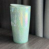 星巴克（Starbucks）双层陶瓷杯355ml薄荷绿水波款仙雾绿系列桌面咖啡杯男女朋友 实拍图