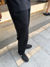 安踏运动裤男士卫裤夏季针织长裤通勤长裤子直筒平口亲肤休闲裤男 实拍图