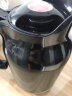 SIMELO施美乐玻璃内胆保温壶温度显示暖水壶焖茶壶茶壶热水壶 温显黑(玻璃红胆) 1.5L 实拍图