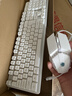 前行者GX 87/104键真机械手感游戏键盘鼠标套装有线静音薄膜键鼠台式电脑网吧笔记本办公背光USB外接外设 白色-彩虹光键盘【电竞2件套】 实拍图