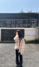 骆驼女装羽绒服秋冬新款男女同款高蓬防风保暖抗静电面包服S 实拍图