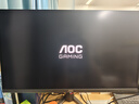 AOC 27英寸4K165Hz Gen.3五层堆叠QD-OLED 第五代BlackAGLR涂层 抗反射抗眩光更黑 电竞显示器U27G4D 实拍图
