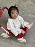 kidpop宝宝学步车可调速婴儿多功能手推车防侧翻助步车周岁礼物 活力红 实拍图