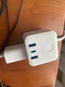 公牛（BULL）20W PD苹果快充魔方插座/插线板/插排/桌面充电站 Type-c+USB+3孔全长1.5米白色 GNV-UU2203C总控 实拍图