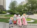 萌乎桃桃露 汉服裙子女童国风新款连衣裙儿童高端古装公主裙 粉色 120 实拍图