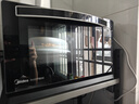 美的（Midea）家用变频微波炉烤箱一体机20L 光波炉 800W一级能效 智能菜单 下拉门平板快速加热简单易用M3-208E 实拍图