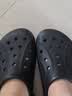 卡骆驰（CROCS）贝雅洞洞鞋男鞋女鞋轻便耐磨一脚蹬拖鞋休闲鞋百搭花园鞋|10126 黑色-001(含智必星) 41 /42(260mm) 实拍图