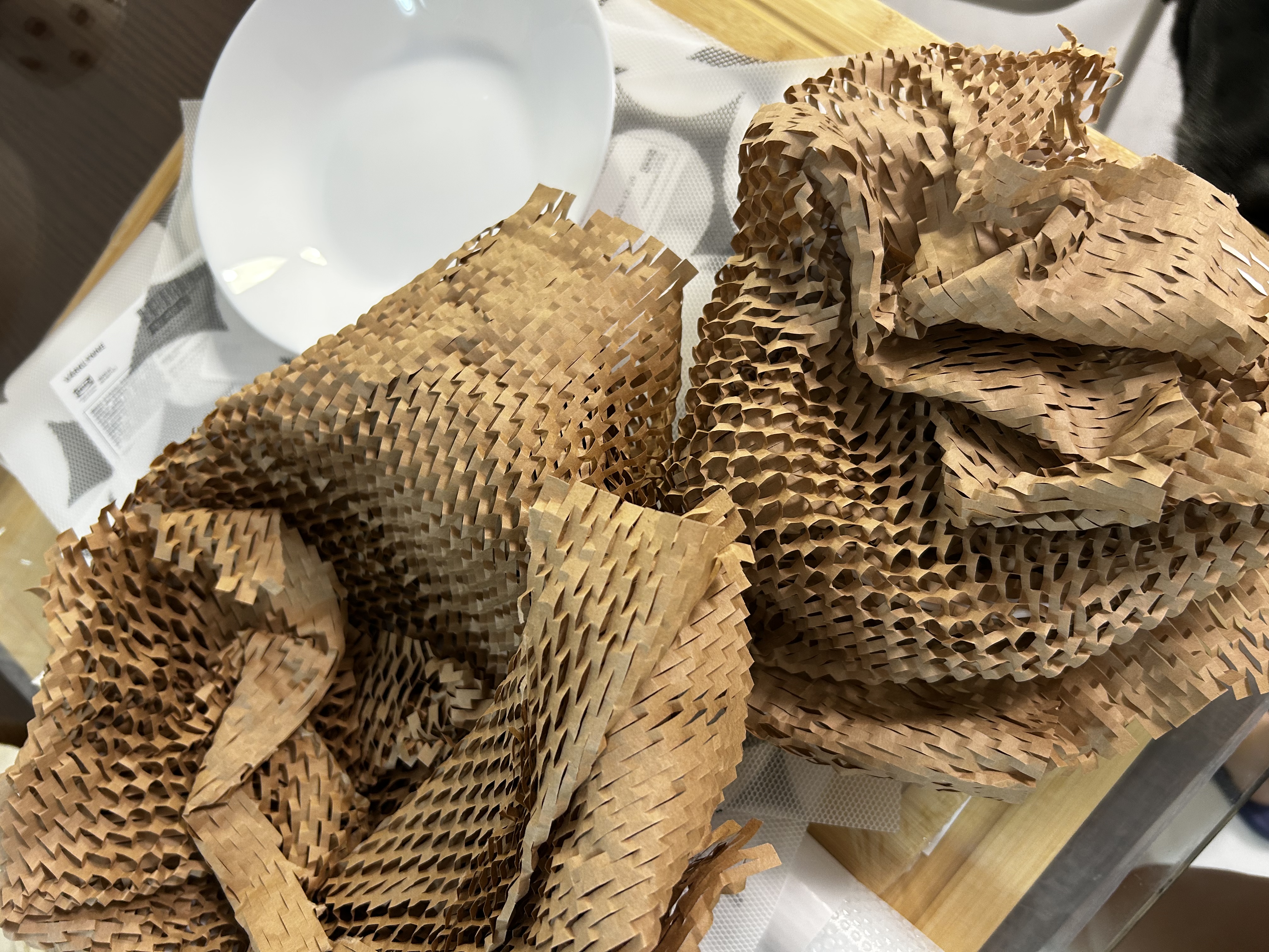 宜家（IKEA）OFTAST奥夫塔耐热餐盘菜盘碗碟西餐盘骨碟家用套装餐具 白色深盘20cm 实拍图