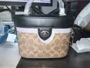 蔻驰（COACH）【品牌直供】奢侈品女包KAY盒子包斜挎包棕CBQ35 生日礼物送女友 实拍图