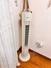 美的（Midea）【遥控定时】家用塔扇 节能电风扇 柔风轻音无叶风扇 摇头大风力落地扇/立式母婴扇小风扇 ZAH09MY 实拍图