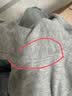 Calvin KleinCK 男士平角内裤 3条装  LV00NB4389 MP1黑/灰/白 S 实拍图