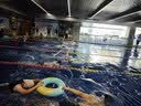 佑游游泳圈成人加厚防侧翻双气囊男女通用游泳池浮圈96409夏日青椰80 实拍图