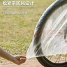 博沃尼克自行车车衣防雨罩一次性透明电瓶车山地车全罩遮雨防尘保护套6个 实拍图