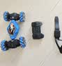 qdrone For the Good Moments手势感应变形遥控车遥控汽车儿童玩具男孩生日礼物3-6-12岁扭变 30cm蓝【双电+三控+灯光】 高速四驱特技车赛越野车rc6-14大型玩具车20 实拍图