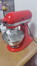 KitchenAid【价保618】（凯膳怡）厨师机家用进口5QT双碗和面家用烘焙机多功能搅拌机 暖橘红 5KSM165PSCHT 晒单实拍图