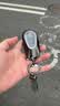 绅创奔驰钥匙套26款 E300l E260l c260l c200l GLC/B/E包扣壳S级 奔驰-C款-灰皮绳款 实拍图