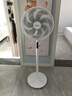 美的（Midea）【飓风节能】七叶柔风立式电风扇/家用轻音落地扇/台式小型风扇/大风力遥控定时摇头风扇 SAH35BSJ 实拍图