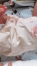 舒贝怡2件装婴儿衣服夏季薄款新生儿连体衣短袖哈衣儿童爬服粉色59CM 实拍图