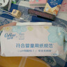 可心柔（COROU）湿巾婴幼儿手口湿纸巾婴儿专用大包0酒精99.99%杀菌湿巾80抽1包 实拍图