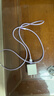 品胜苹果数据线PD27W快充Type-C充电器线转Lightning冰晶渐变 适用iPhone14/13/12/XR/8手机平板车载紫 实拍图