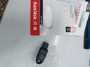 闪迪（SanDisk）64GB USB3.2 U盘 CZ550黑色 读速100MB/s 安全加密 数据恢复 学习办公电脑车载 高速大容量优盘 实拍图