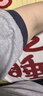 唐狮（TonLion）2026夏前胸文字中短袖T恤好看夏日穿搭t恤女撞色舒适宽松简适上衣 实拍图