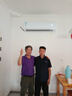 海尔【价保618】 空调净省电3匹大挂机变频 卧室客厅壁挂式 双排铜管 十年包修 国家补贴KFR-72GW/E1-1 实拍图