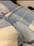 无印良品100%全棉四件套1.5/1.8米床上用品双人纯棉床单被套200*230cm 实拍图