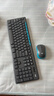 罗技（Logitech）MK275 键鼠套装 无线键鼠套装 办公键鼠套装 全尺寸 商务键鼠套装 带无线2.4G接收器 黑蓝色 实拍图