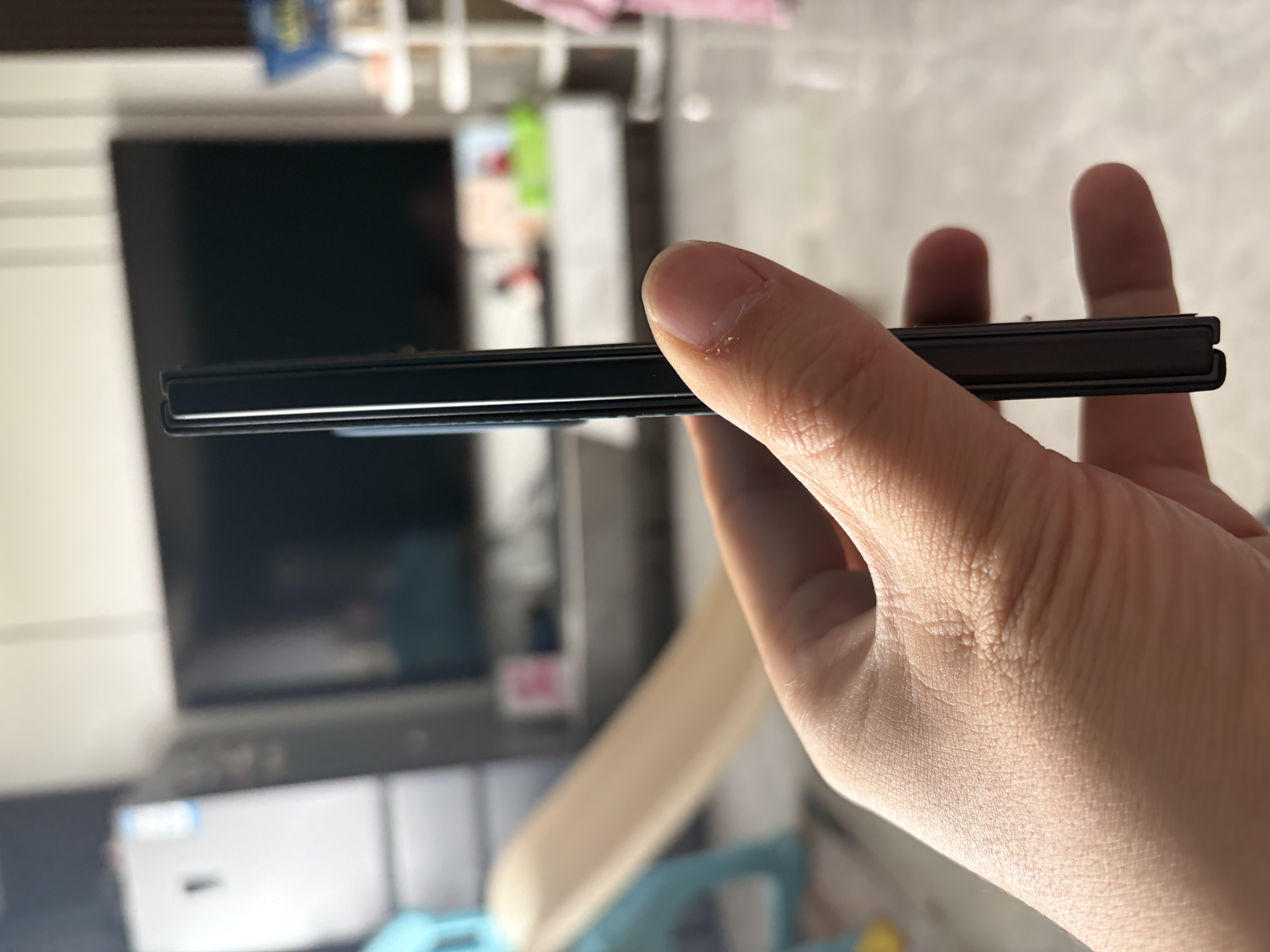 PITAKA适用三星zfold7手机壳w26手机壳磁吸折叠凯夫拉芳纶纤维超轻薄亲肤防滑抗指纹手机保护套商务 月升 实拍图