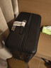 90分行李箱28英寸莱茵河经典2026新款 拉杆箱大容量旅行密码箱暗夜黑 实拍图