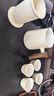 京东京造 旅行茶具套装 便携茶具快客杯户外茶杯整套米黄舟山 一壶四杯 实拍图