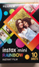 富士（FUJIFILM）【618抢先购】 instax 3英寸立拍立得相机mini迷你相纸 一次成像胶片胶卷 3寸彩虹+相册*2【含10张彩虹相纸】 官方标配 实拍图
