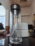 【京东物流配送】高硼硅双层玻璃杯大容量泡茶杯水杯子茶水分离杯 【双层加厚】茶杯350ml1只 实拍图
