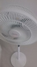 美的（Midea）【闪拆系列】一键闪电拆装直流变频家用语音电风扇一级能效轻音落地扇大风力卧室立式电扇SDJ30BC 实拍图