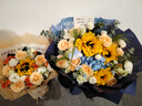 爱花居同城鲜花速递向日葵鲜花花束生日礼物成人礼全国同城配送毕业花束 【烟雨繁花】|dyl03 实拍图