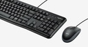 罗技（Logitech）MK120 键鼠套装 有线键鼠套装 办公键鼠套装 电脑键盘 USB即插即用 全尺寸 黑色 实拍图