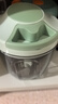 乐扣乐扣（LOCK&LOCK）多功能手动料理器 厨房拉蒜器绞肉机蔬菜切碎器 婴儿辅食搅碎机 CKS317- 900ml 实拍图