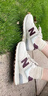 NEW BALANCE NB574官方休闲鞋女鞋复古舒适夏季透气网面礼物轻便百搭运动鞋 米白色 WL574RCF 36.5 (脚长23cm)尺码详询客服 实拍图