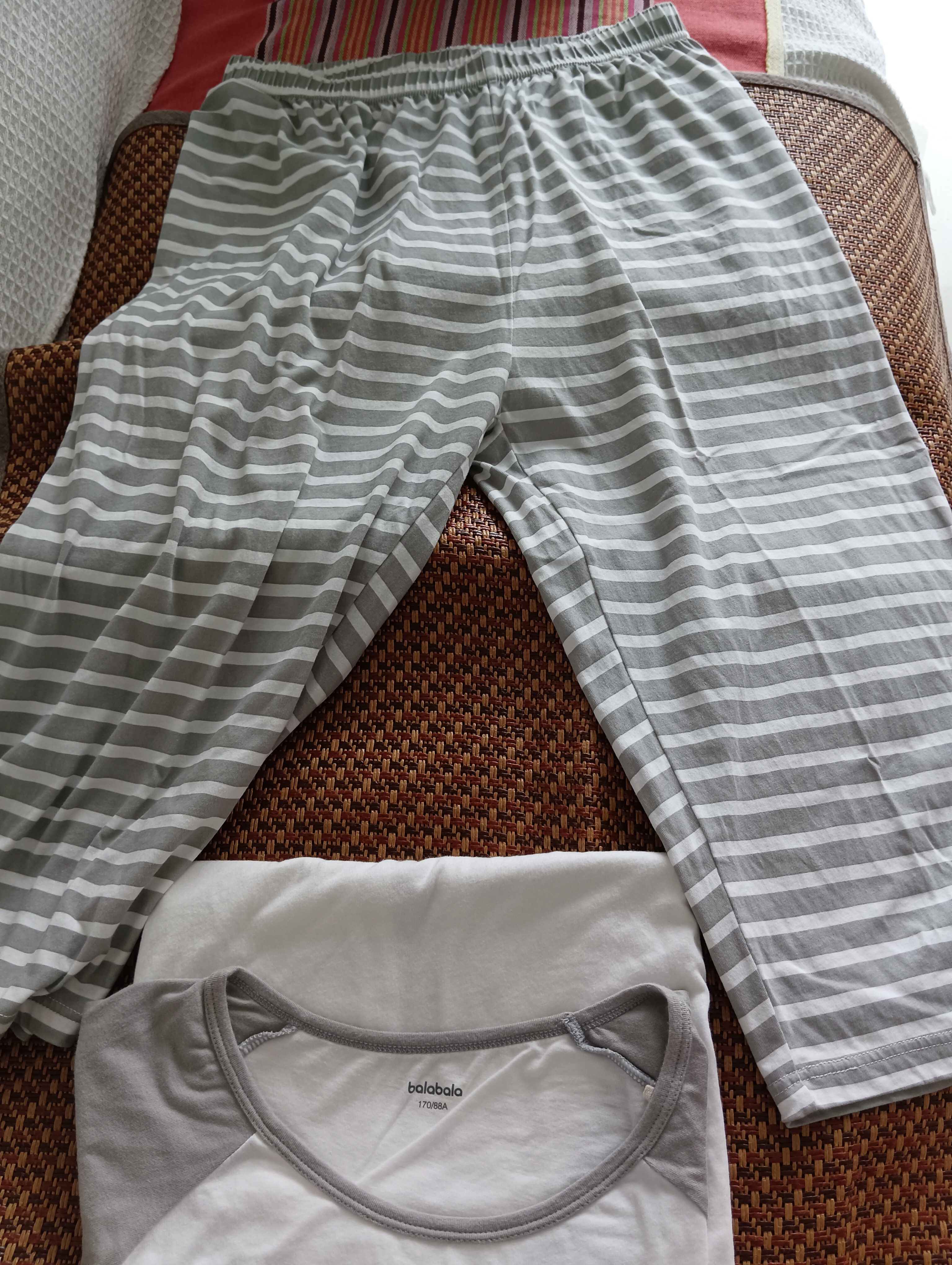 巴拉巴拉童装儿童睡衣套装夏款空调服男童女童家居服大童纯棉宝宝上衣睡裤 实拍图