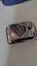 百诚钥匙扣男高档汽车不锈钢穿皮带钥匙链防丢钥匙锁匙环刻字创意挂件 优雅银 实拍图
